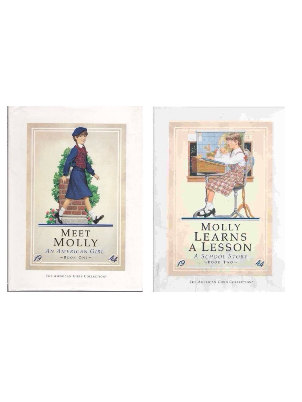 Y2K Set 2 American Girl Collection Molly Books Hardcover Girls Kids Children’s